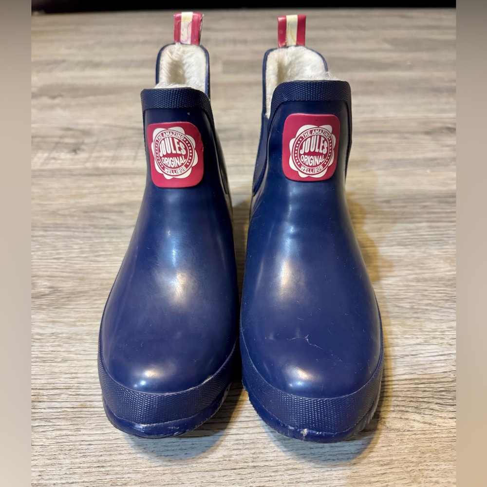 Joules Original Wellibob Women’s Size 9 Ankle Rain Boots